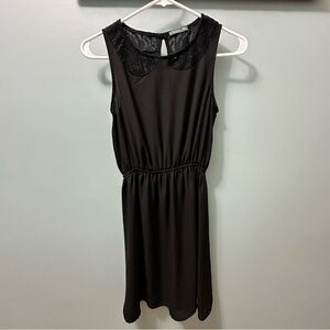 Black lace Dress - Soprano size XS